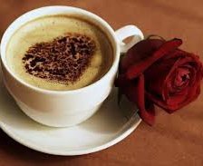 Схема вышивки «утренний кофе..»