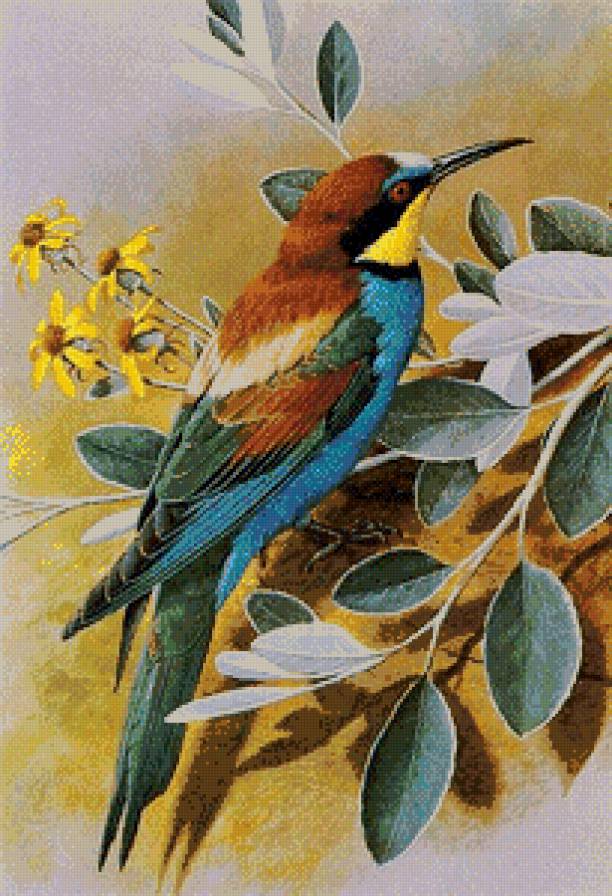 Серия "Птицы" - осень, птицы - предпросмотр