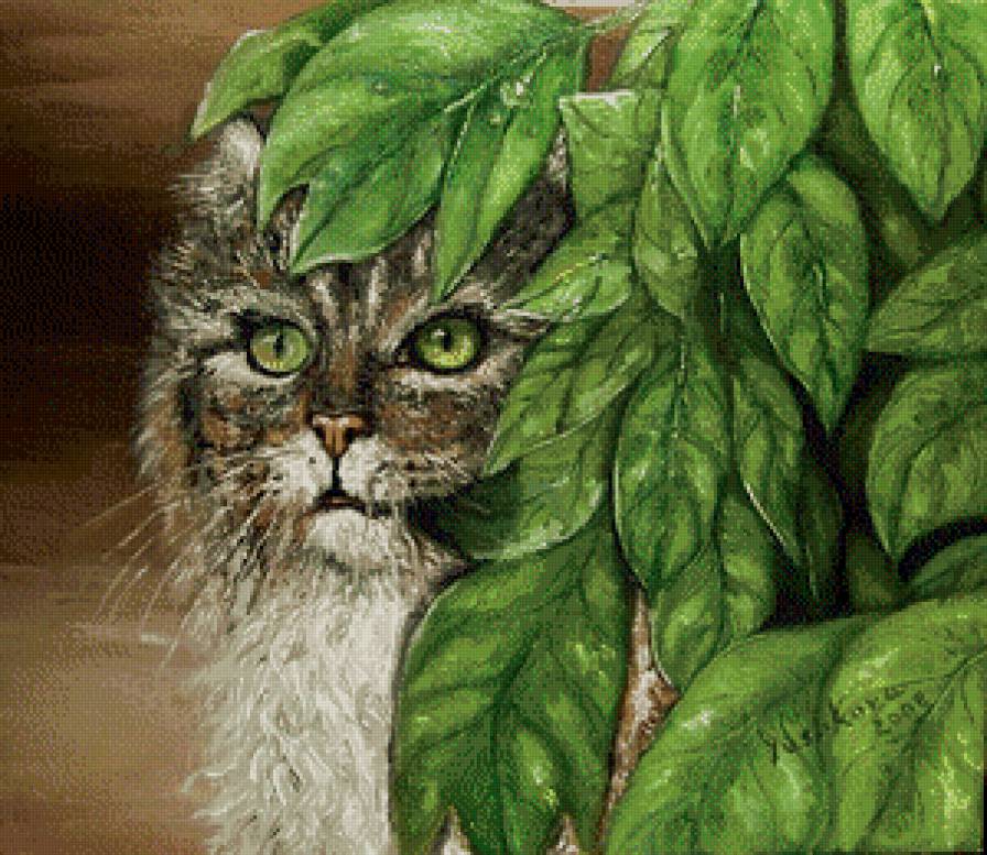 Серия "Кошки" - животные, кошки - предпросмотр