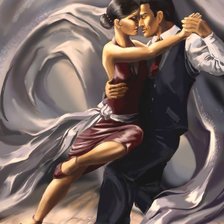 Схема вышивки «Танго»