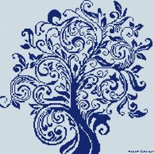 Оригинал схемы вышивки «Дерево жизни.» (№482376)