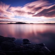 Схема вышивки «Закат»