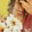 Предпросмотр схемы вышивки «девочка с корзиной цветов» (№482541)