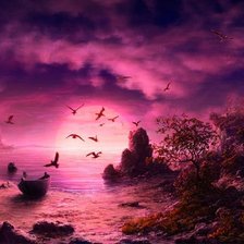 Схема вышивки «красота»