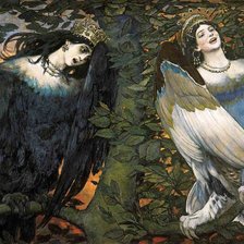 Схема вышивки «ПТИЦЫ ФЕНИКС»