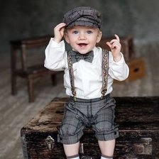 Схема вышивки «малыш»