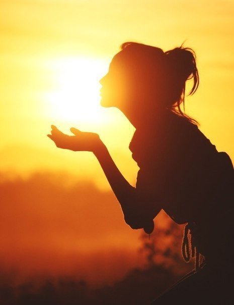 В лучах заката - закат, вечер - оригинал