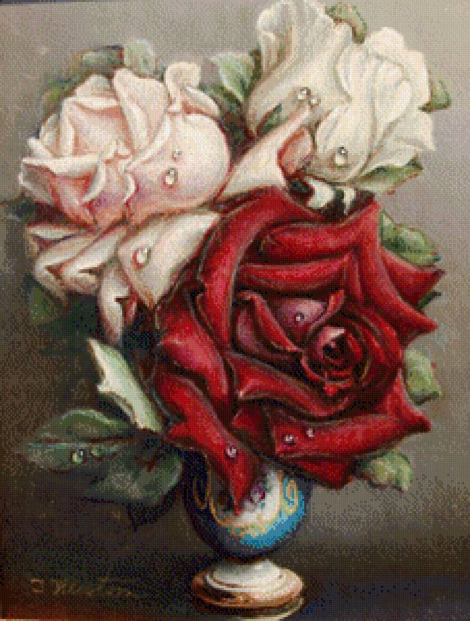 Серия "Букет" - цветы, букет, розы - предпросмотр