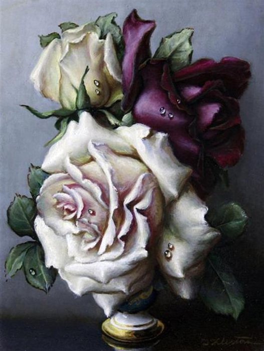 Серия "Букет" - букет, розы, цветы - оригинал