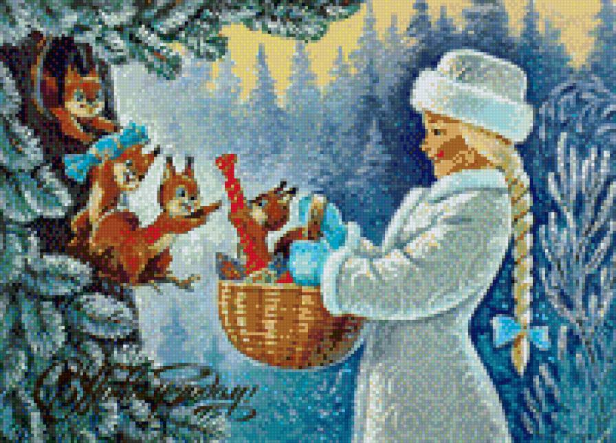 снегурочка - сказки, зима - предпросмотр