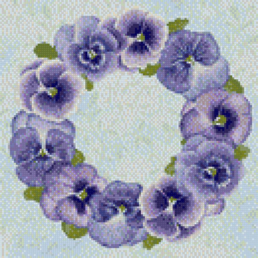 Фиалки - предпросмотр