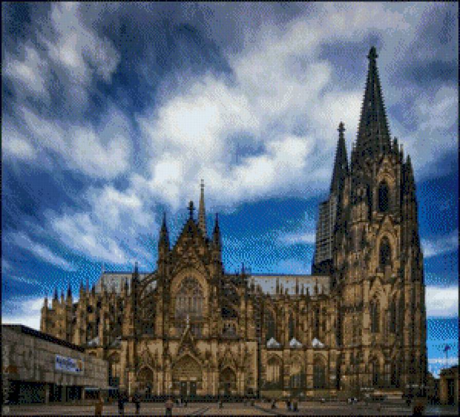 Кельнский собор - кельн, собор, германия, готика - предпросмотр