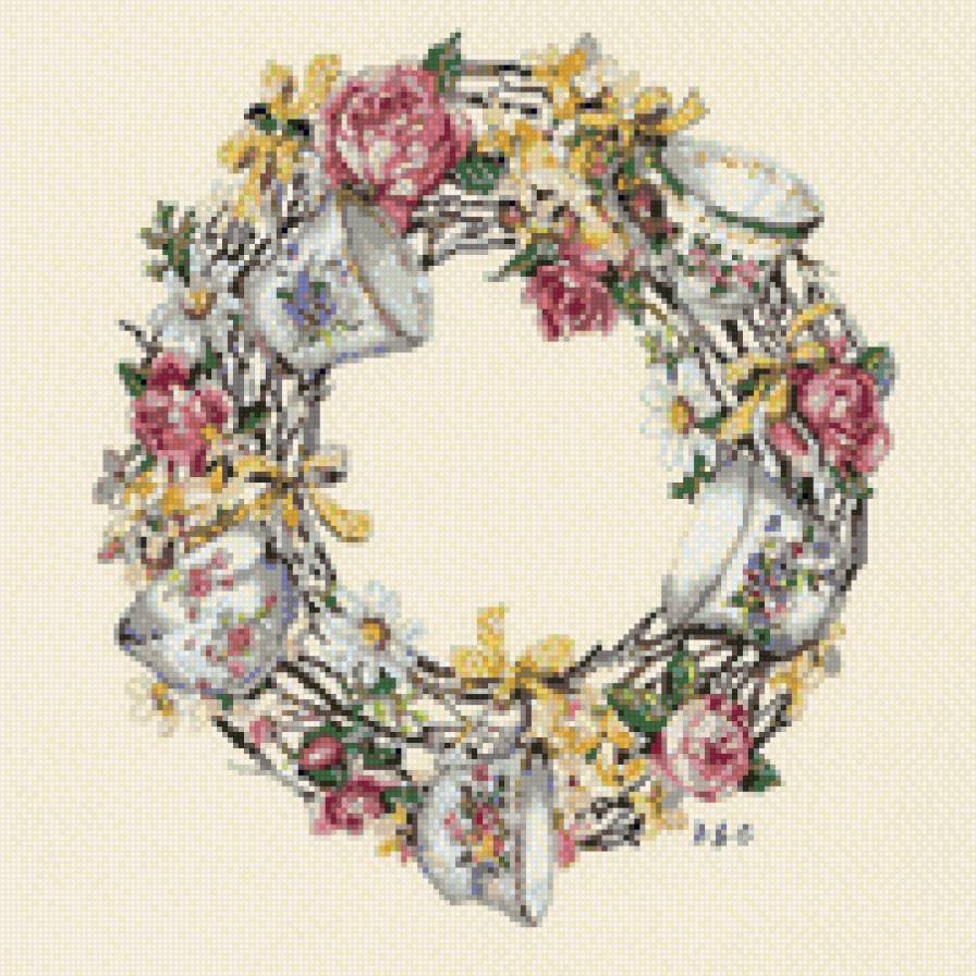 чайный венок - предпросмотр