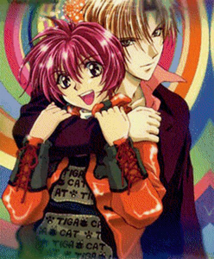 гравитация - аниме, яой, пара, парень - предпросмотр