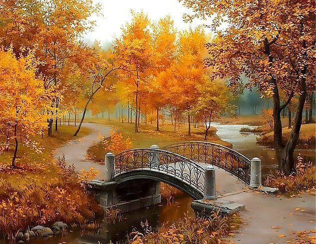 Осень - пейзаж - оригинал