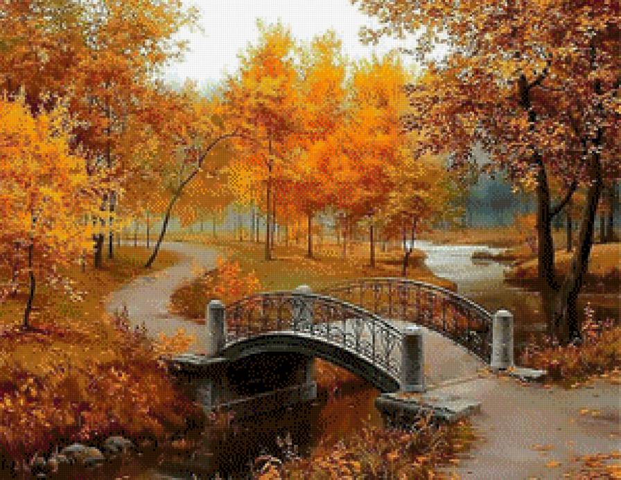 Осень - пейзаж - предпросмотр