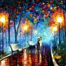 Схема вышивки «вечер»