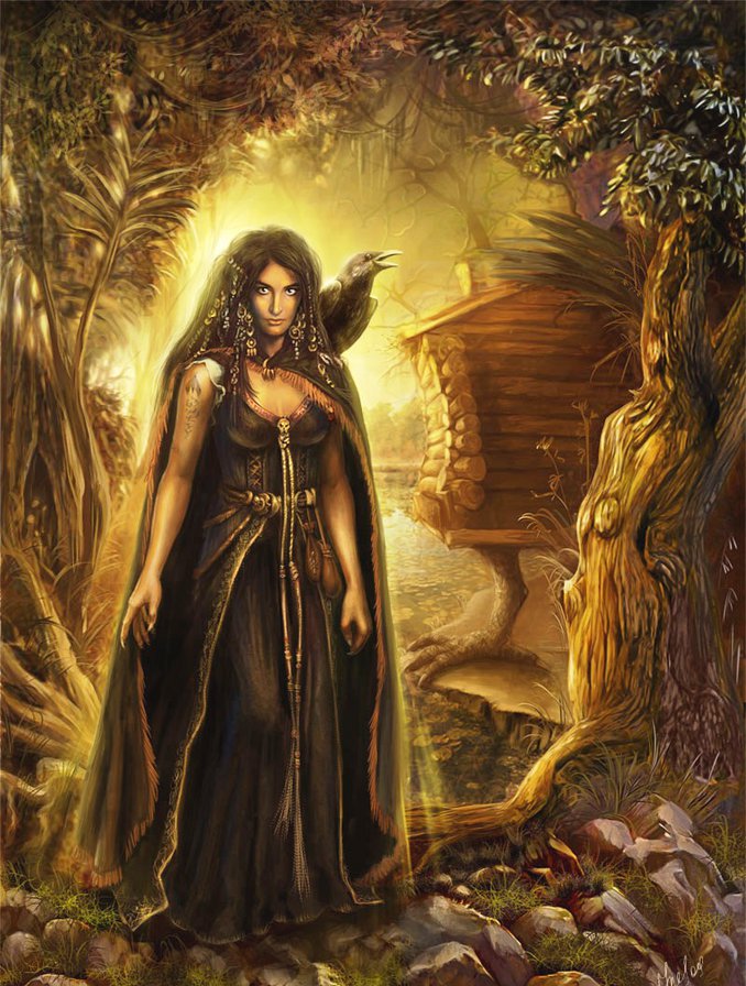 №485233 - фэнтази, мистика, ведьма, женщина - оригинал