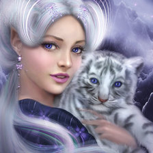 Схема вышивки «Зимняя сказка»