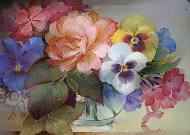 букет цветов - оригинал