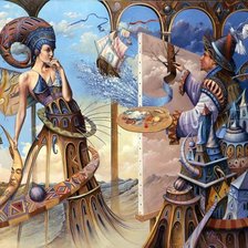 Схема вышивки «Томас Сетовски»