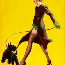 Схема вышивки «ретро»