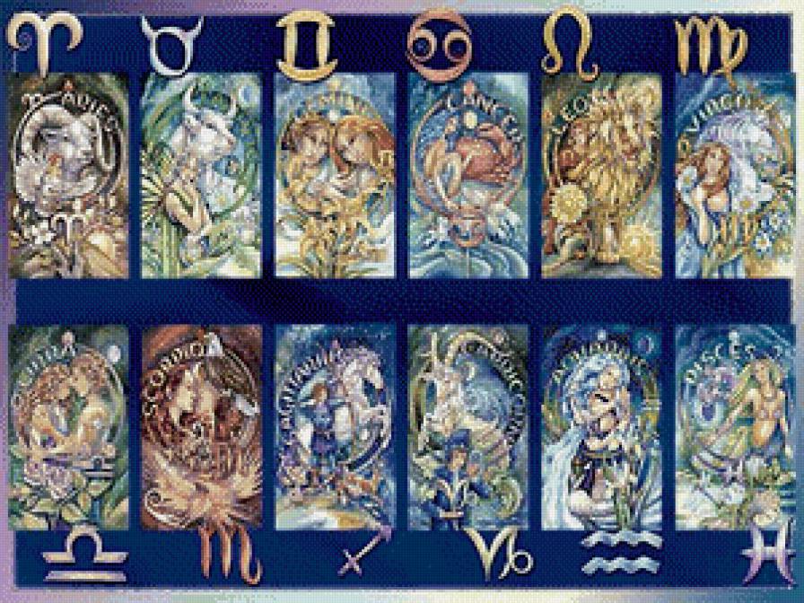 знаки зодиака - предпросмотр
