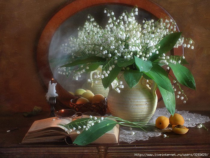 ландыши - натюрморт - оригинал