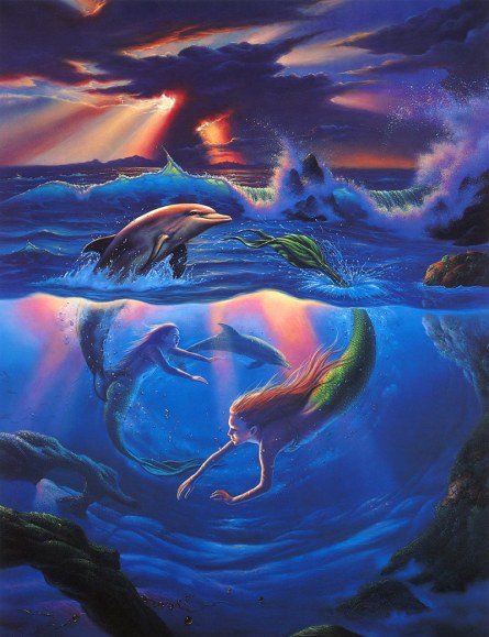 Картина Джима Уоррена - работы художников, пейзаж - оригинал