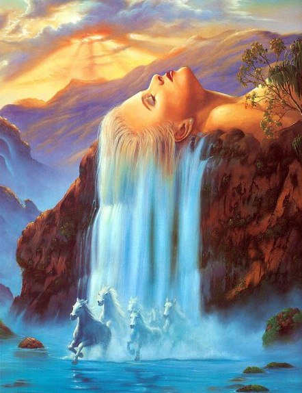 Картина Джима Уоррена - работы художников, пейзаж - оригинал