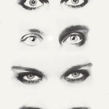 Схема вышивки «Любимые глаза»