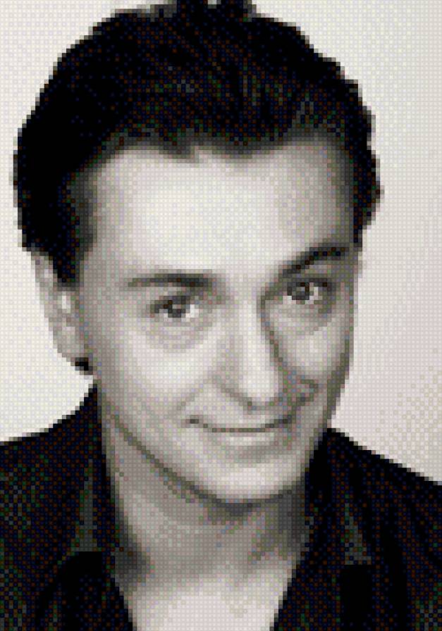 Сергей Безруков - черно-белый, мужчина, безруков, сергей - предпросмотр