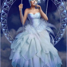 Схема вышивки «Грех Лень»