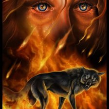 Схема вышивки «Огненный зверь»