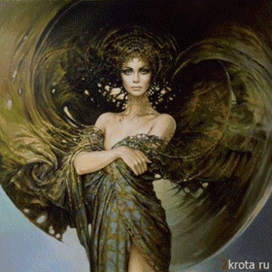 Фантазия художника*1 - живопись, портрет, девушки - предпросмотр