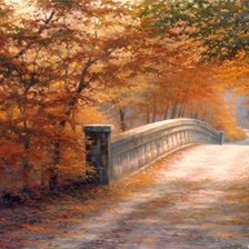 Схема вышивки «мост»