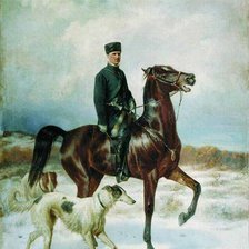 Схема вышивки «Николай Сверчков "охотник"»