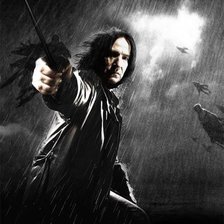 Схема вышивки «Северус Снейп»