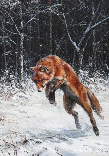 лиса - оригинал