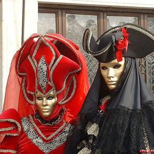 Схема вышивки «Венецианские маски»