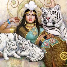 Схема вышивки «Художник Karl Bang»