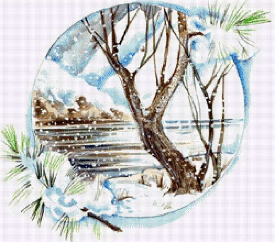 Зима - времена года - предпросмотр