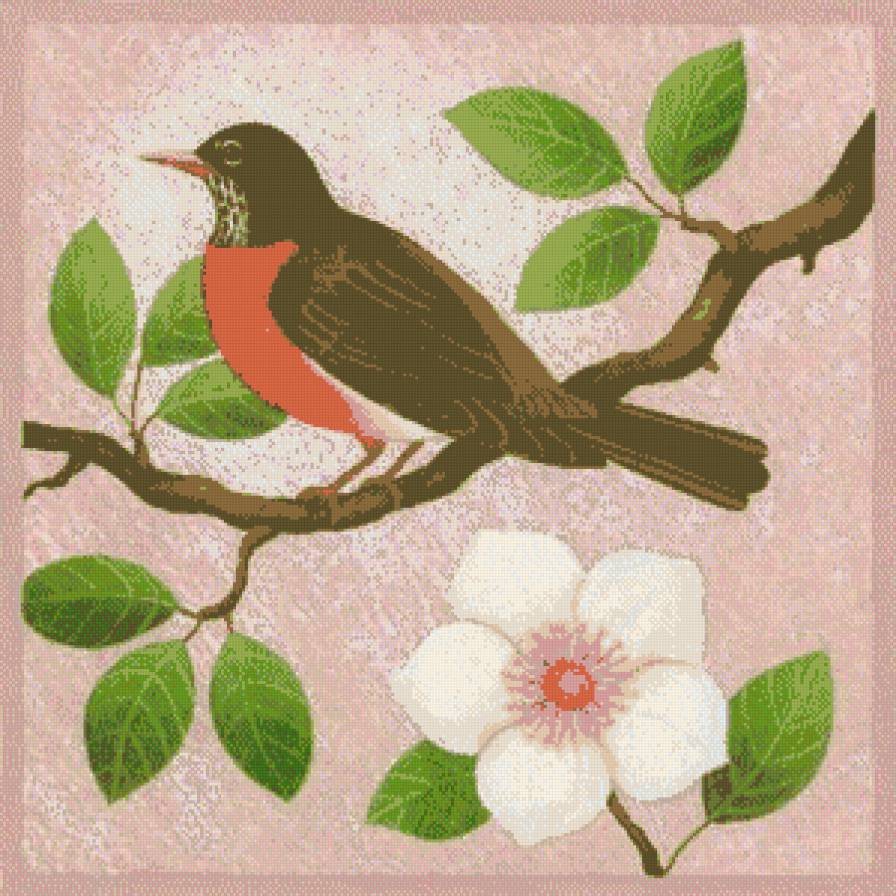 Весна - времена года, подушки - предпросмотр