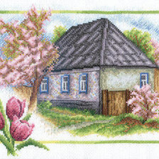Оригинал схемы вышивки «Весна» (№489615)