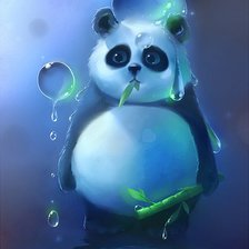 Схема вышивки «Панда»