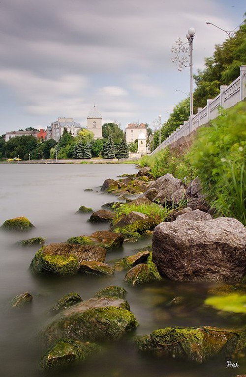 Тернопіль - тернопіль, надставна церква, став - оригинал
