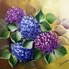 Схема вышивки «букет цветов»