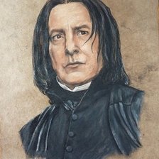 Схема вышивки «северус снейп»