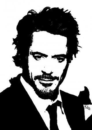 Дауни младший - красавчик, актер, мужчина - оригинал