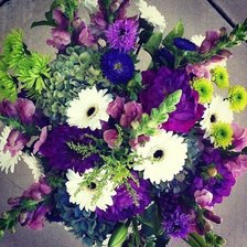 Схема вышивки «Осенний букет»